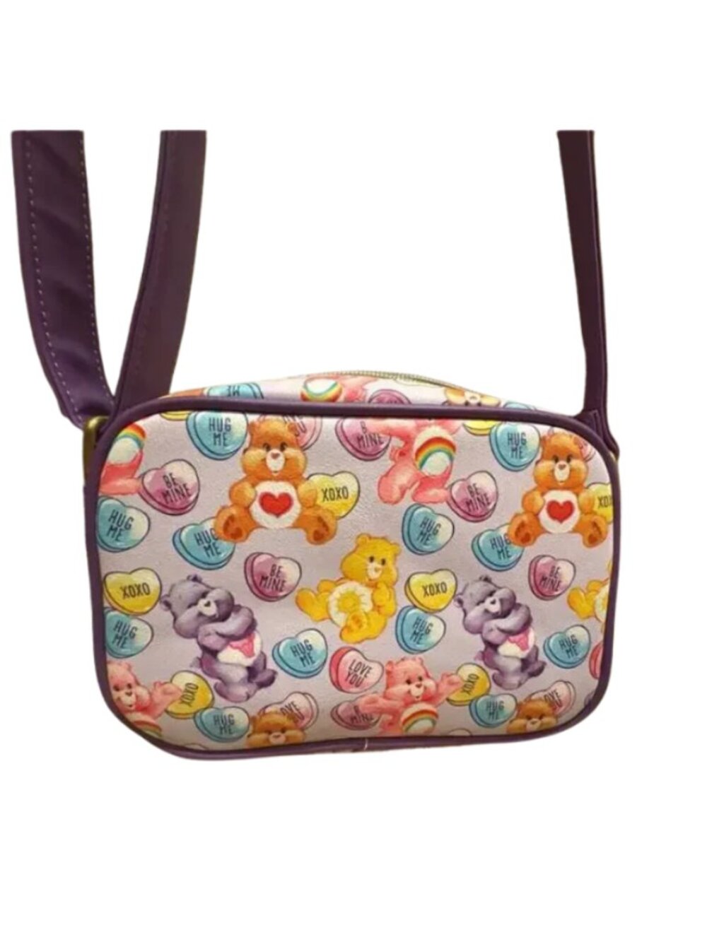 Loungefly Care Bears Valentine's Day Hearts Crossbody Bag